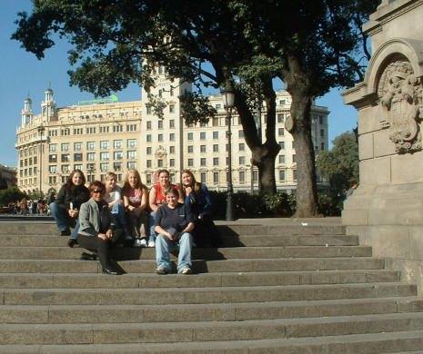 Sightseeing in Barcelona