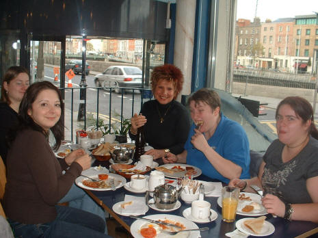 Breakfast in Dublin